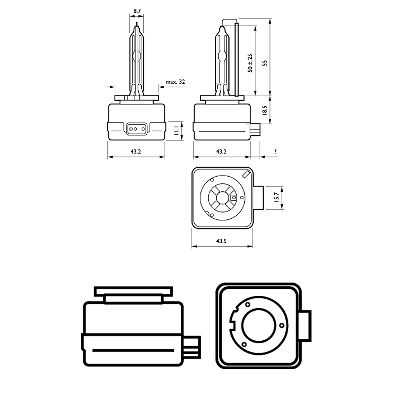 Xenon-lampa Philips LongerLife – Renault MEGANE